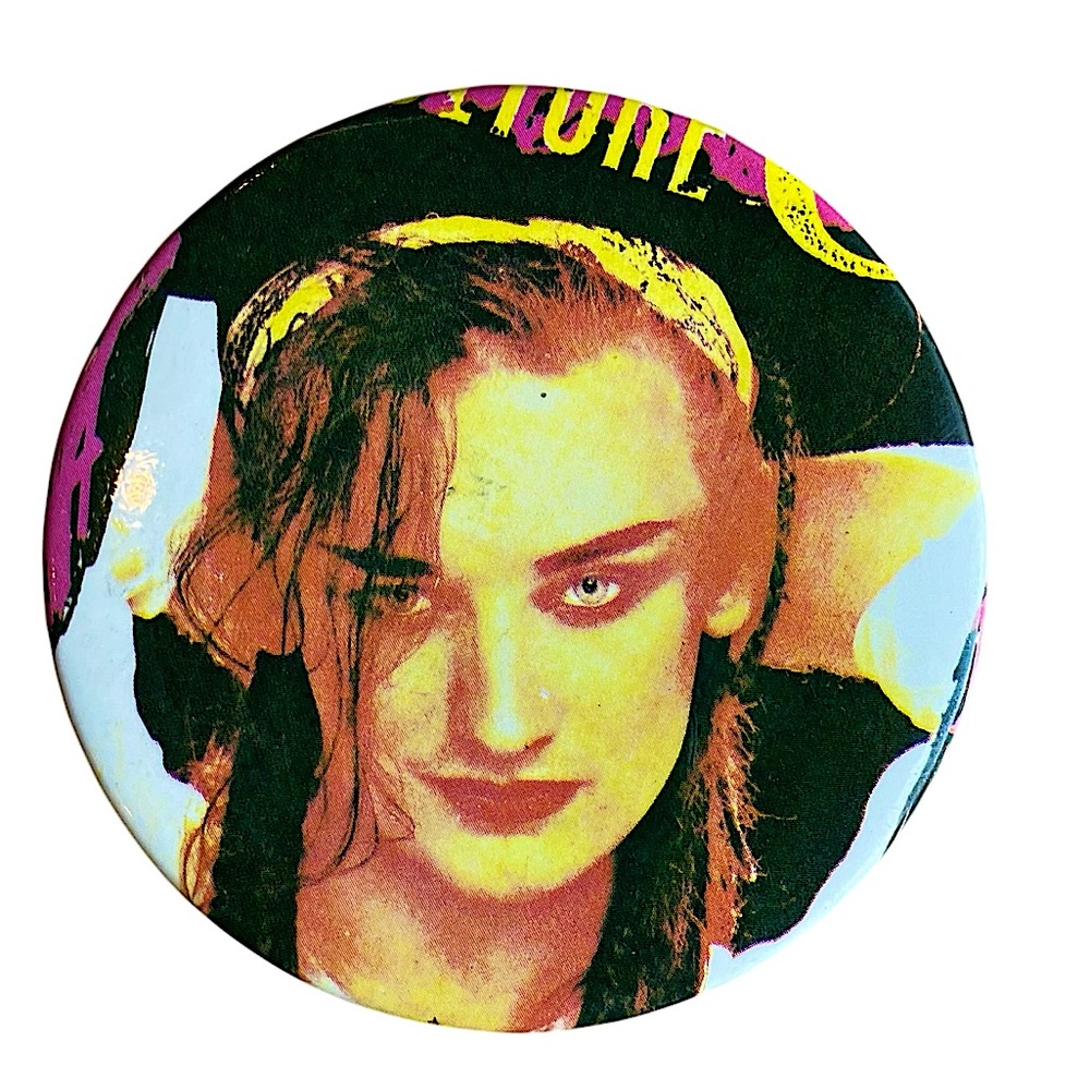 90s BOY GEORGE Retro Culture Club Music Lovers Pin